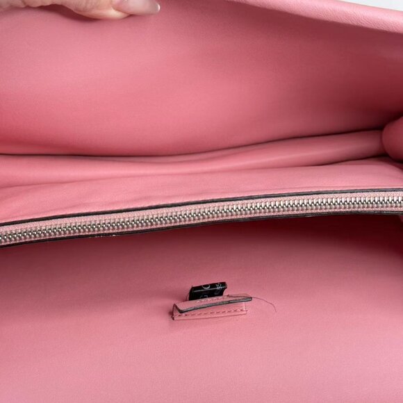 Gucci Pink Velvet Medium Dionysus Shoulder Bag with Crystal Embellishments - Picture 9 of 9